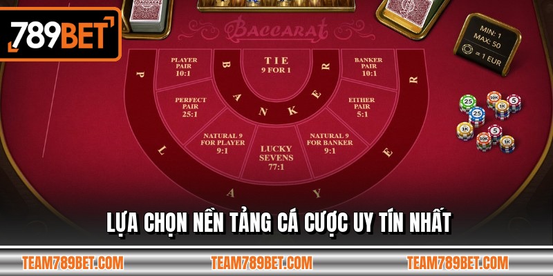 Lựa chọn nền tảng cá cược uy tín nhất